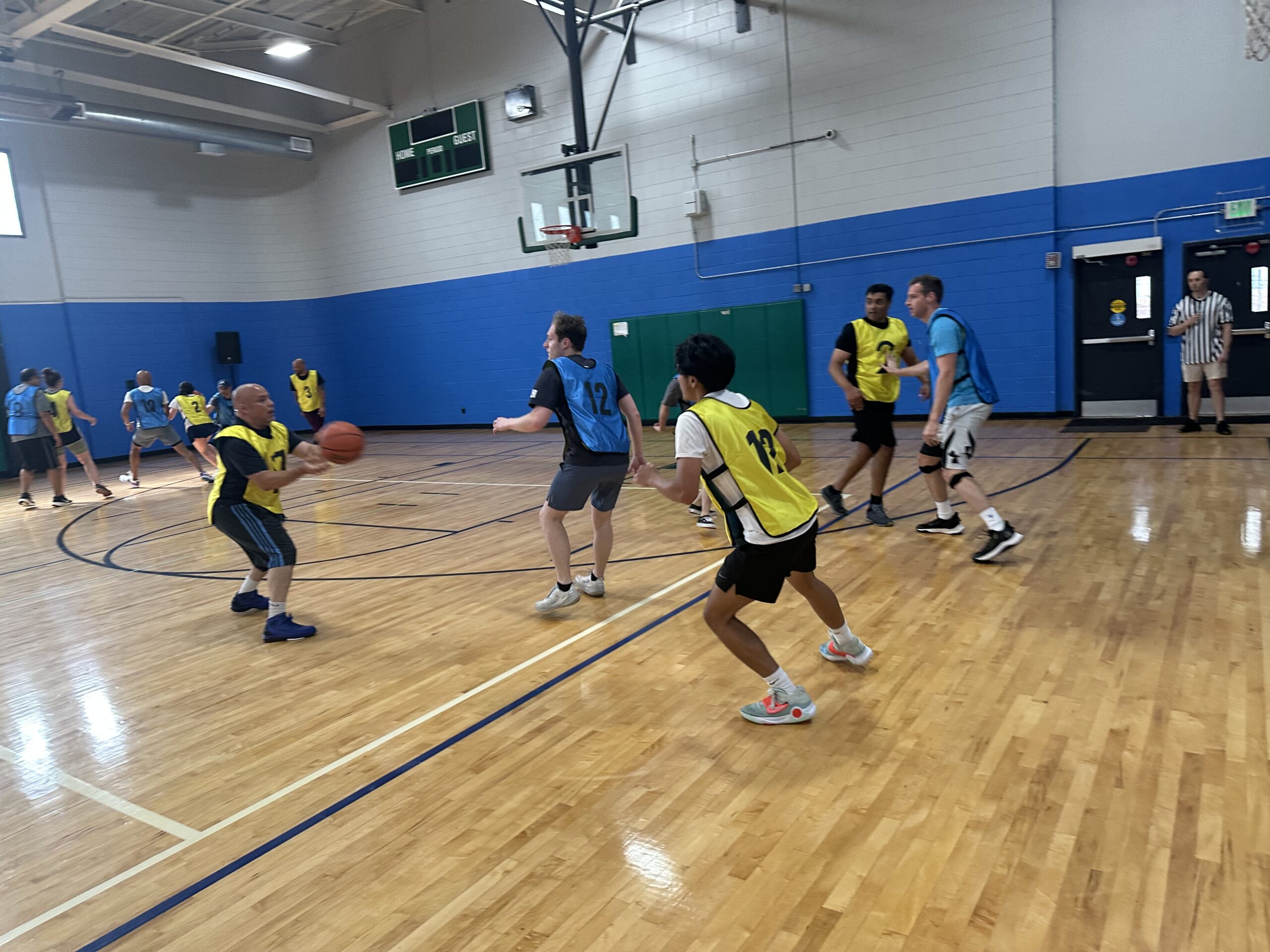 Basketball action at the Happy Kids Tournaments